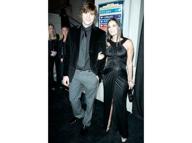 Demi Moore i Ashton Kutcher