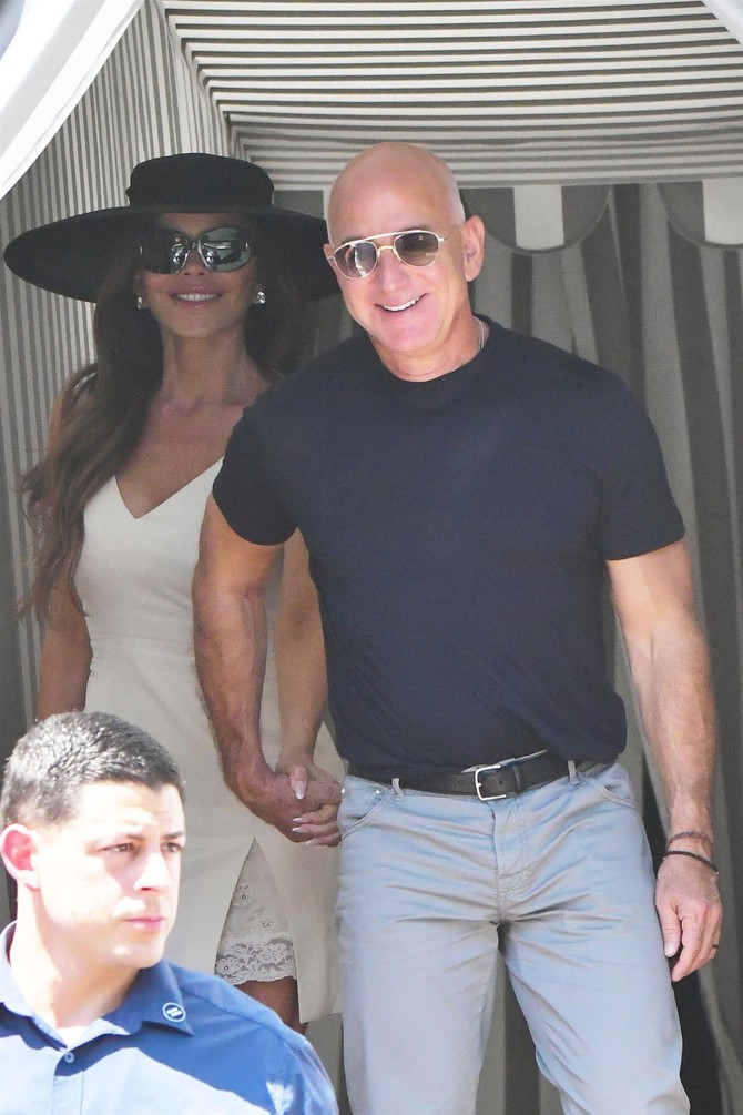 Loren Sančez i Džef Bezos
