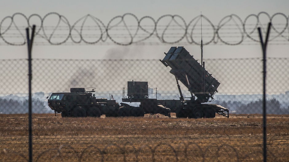 Amerykańskie systemy Patriot na lotnisku w Rzeszowie