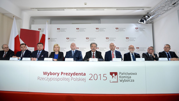 Podczas tej samej konferencji PKW podała oficjalne wyniki wyborów prezydenckich