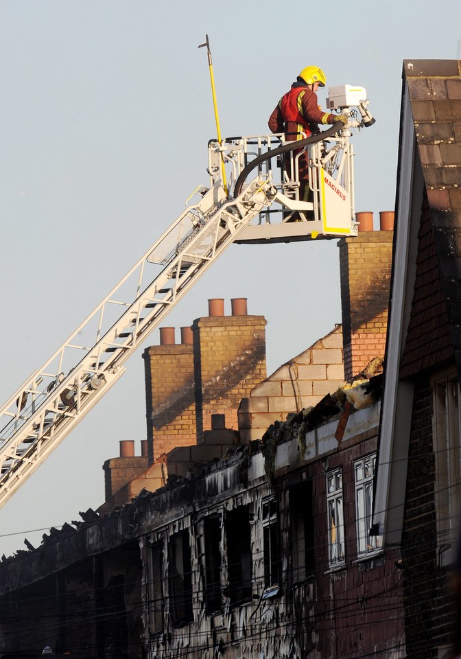 BRITAIN PECKHAM FIRE