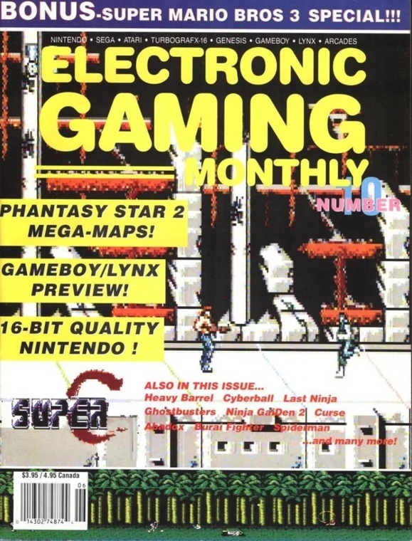 Electronic Gaming Monthly #10 - czerwiec, 1990