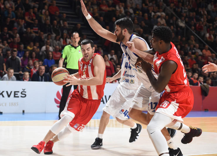 KK Crvena zvezda, KK Mornar