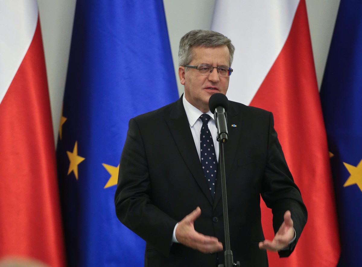 Prezydent Bronisław Komorowski