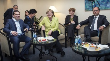 Spotkanie Merkel i Hollande'a z Ciprasem w Rydze