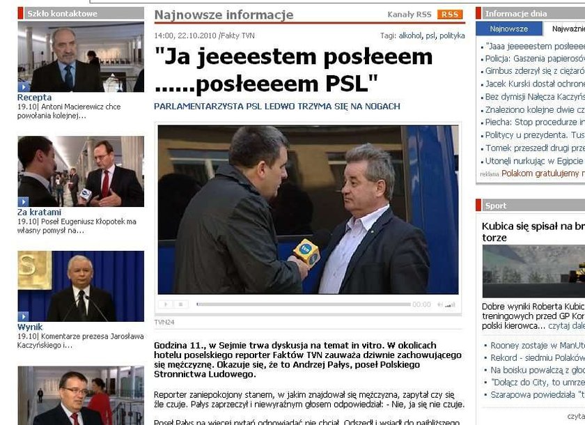 PSL to abstynenci? "My się nie upijamy"