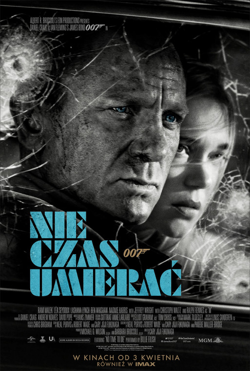 "Nie czas umierać": polski plakat filmu