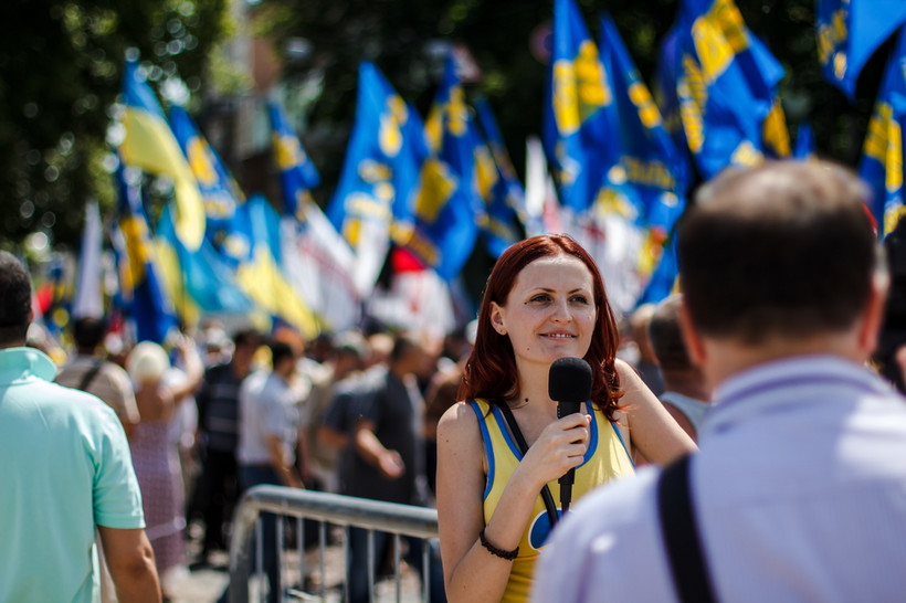 Własną kampanię informacyjną próbują prowadzić ukraińscy dyplomaci
