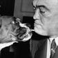 Edgar Hoover ze swoim psem, 1954 r.