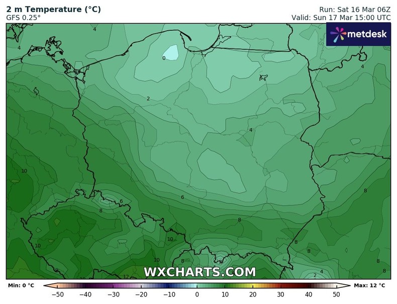 Zapowiada się bardzo zimny dzień