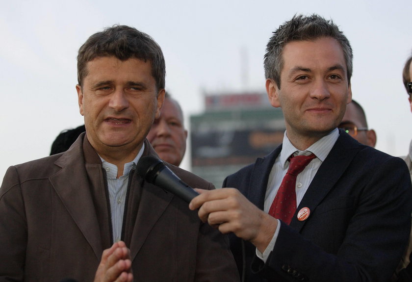 Janusz Palikot i Robert Biedroń