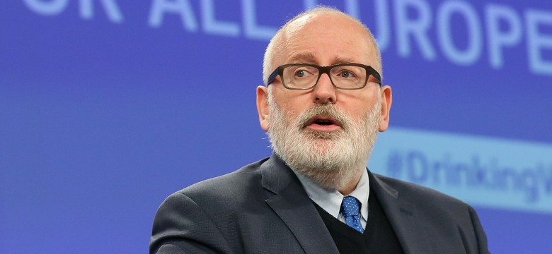 Timmermans: chciałbym, żeby Polska ustalała menu, a nie znajdowała się w nim