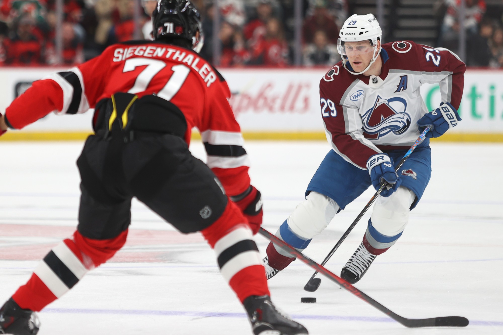 Zápas NHL: New Jersey Devils - Colorado Avalanche.