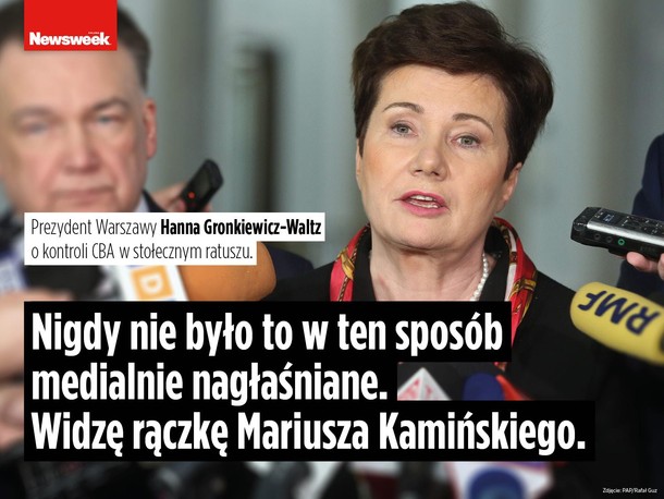 Hanna Gronkiewicz-Waltz polityka Platforma Obywatelska PO