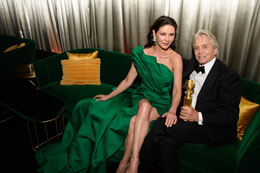 Catherine Zeta-Jones i Michael Douglas