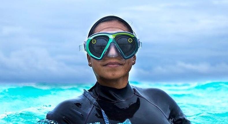 The custom Spectacles, dubbed SeaSeekers, are currently being tested by professional divers.