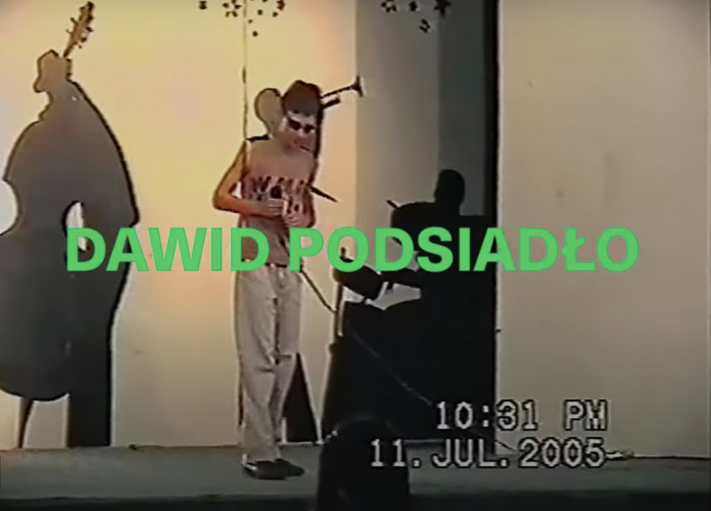 Dawid Podsiadło w wieku 12 lat