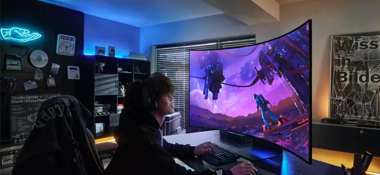 Test monitora Samsung Odyssey Ark. 55-calowy, zakrzywiony kolos, jedyny taki na rynku