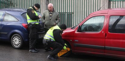 Tak łupi straż miejska!