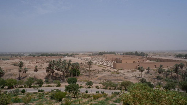 Miasto Babilon w Iraku