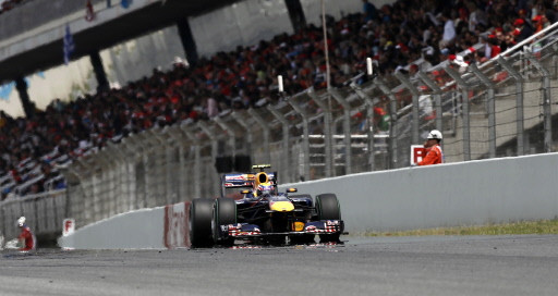 AUTO-F1-PRIX-SPAIN-WEBBER