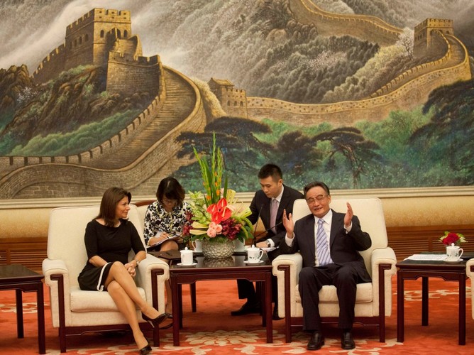 Laura Chinchilla z wizytą w Chinach