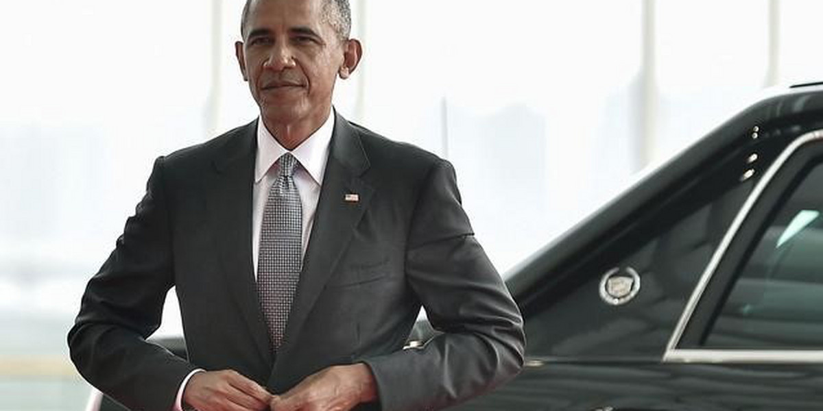 U.S. President Barack Obama arrives to attend the G20 Summit in Hangzhou