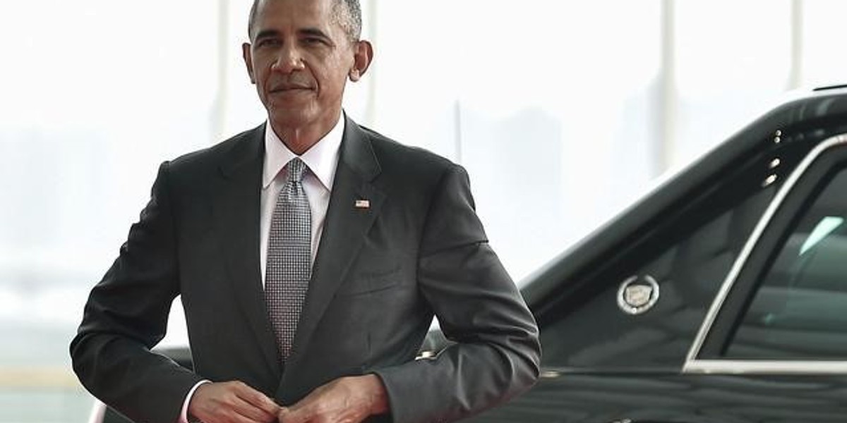 U.S. President Barack Obama arrives to attend the G20 Summit in Hangzhou