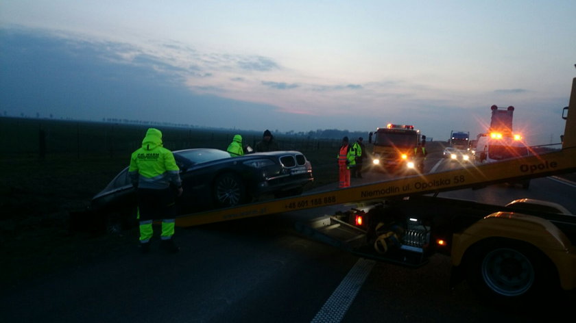 Wypadek samochodu prezydenckiego