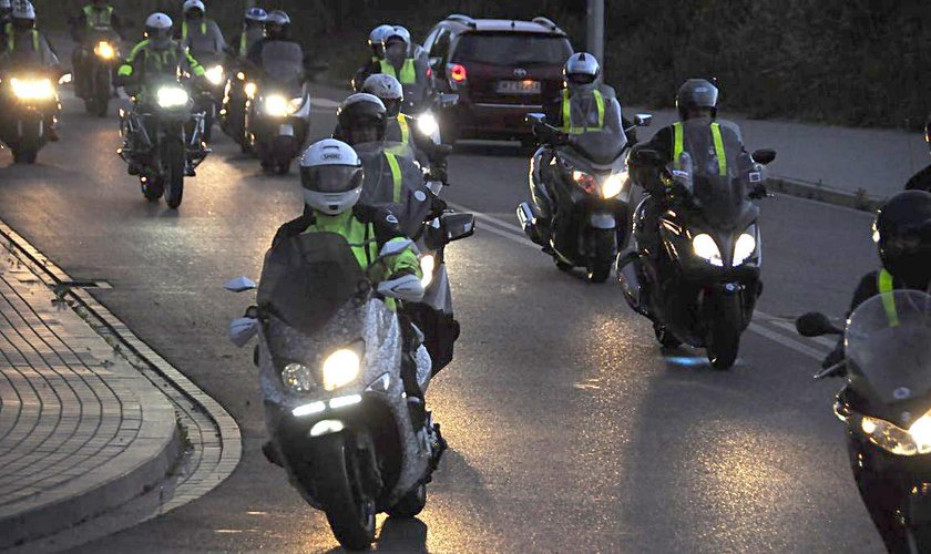 Motocykliści będą promować odblaski