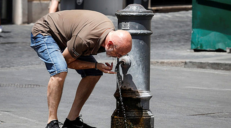Kibírhatatlan a hőség Törökországban / Illusztráció / Fotó: MTI/EPA/ANSA/Giuseppe Lami