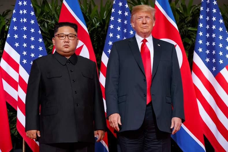 Kim Džong Un i Donald Tramp 2018.