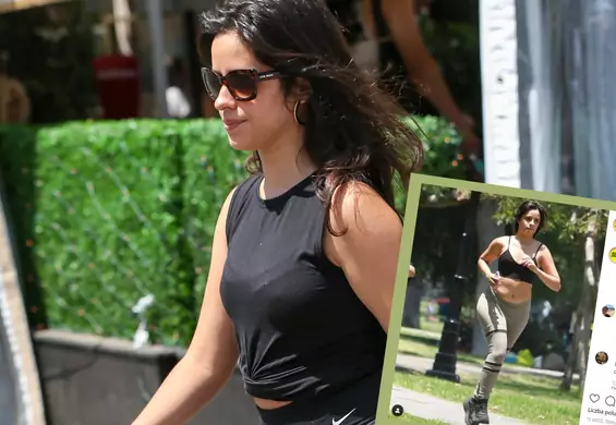 Camila Cabello pokazała brzuszek podczas biegania. "Żyję, jak każda normalna osoba"