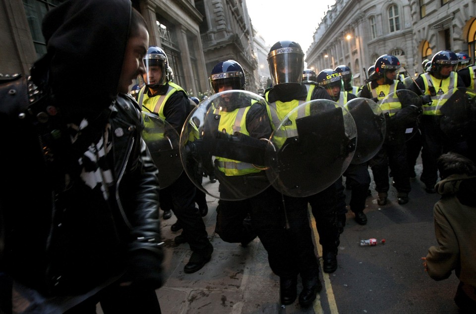 BRITAIN G20 SUMMIT PROTESTS IN LONDON