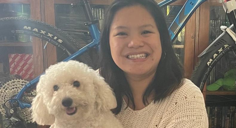 Meghan Lim shared advice for pet sitting, which she said is a fun side hustle.Courtesy of Meghan Lim