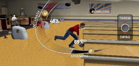 Screen z gry "Brunswick Pro Bowling"