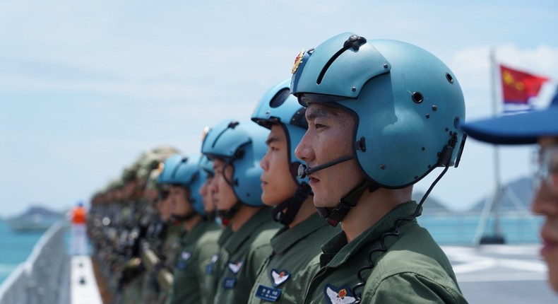 China's navy wants aircrews to play a larger role in hunting enemy submarines.Li Hao/Getty Images