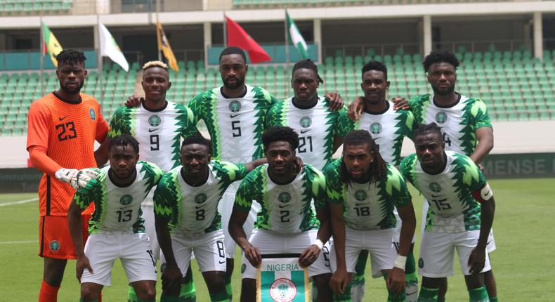 Super Eagles of Nigeria recorded a 10-0 victory against São Tomé and Príncipe (Andrew Randa)