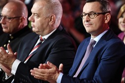 Jacek Sasin i Mateusz Morawiecki