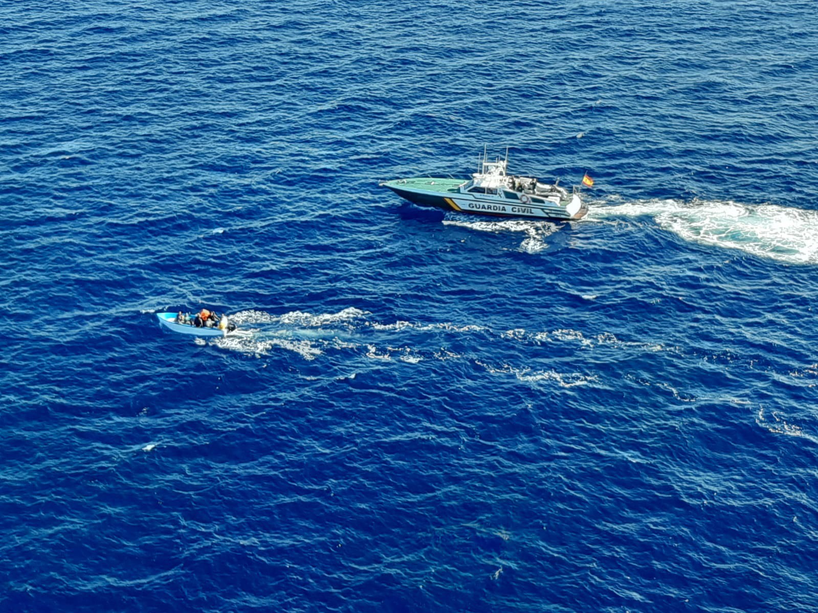 Baleares: Interceptan 30 migrantes en 2 pateras en Calvià