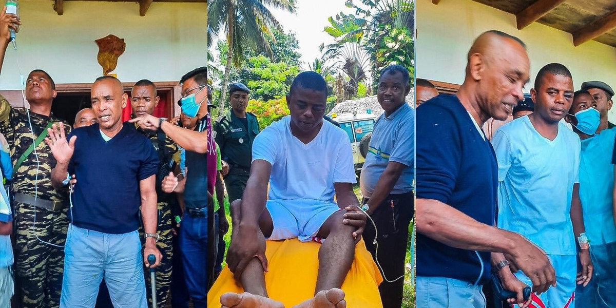 Madagaskar. Minister ocalał z katastrofy. Przez 12 godzin płynął do brzegu.