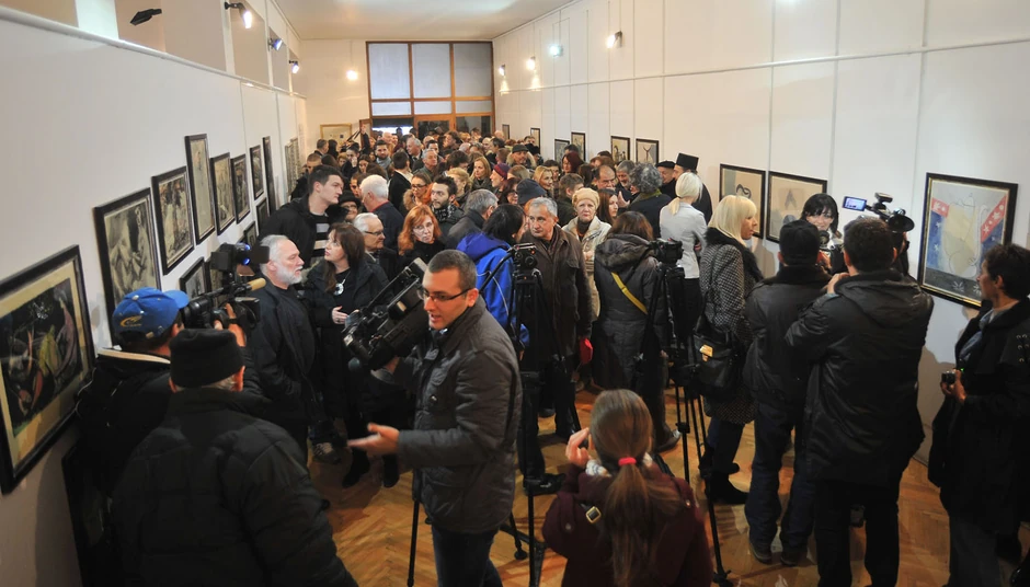 Sa otvaranja izložbe