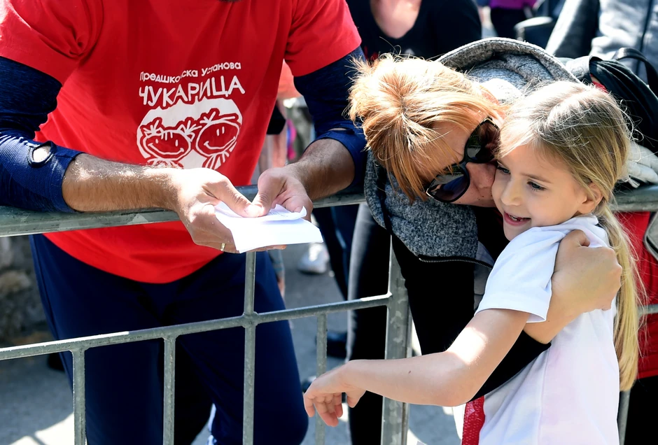 Čestitke: Anđelija je prva stigla na cilj