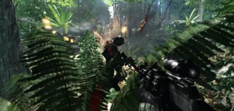 Screen z gry "Crysis"