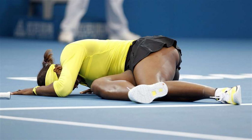 Serena Williams skręciła kostkę