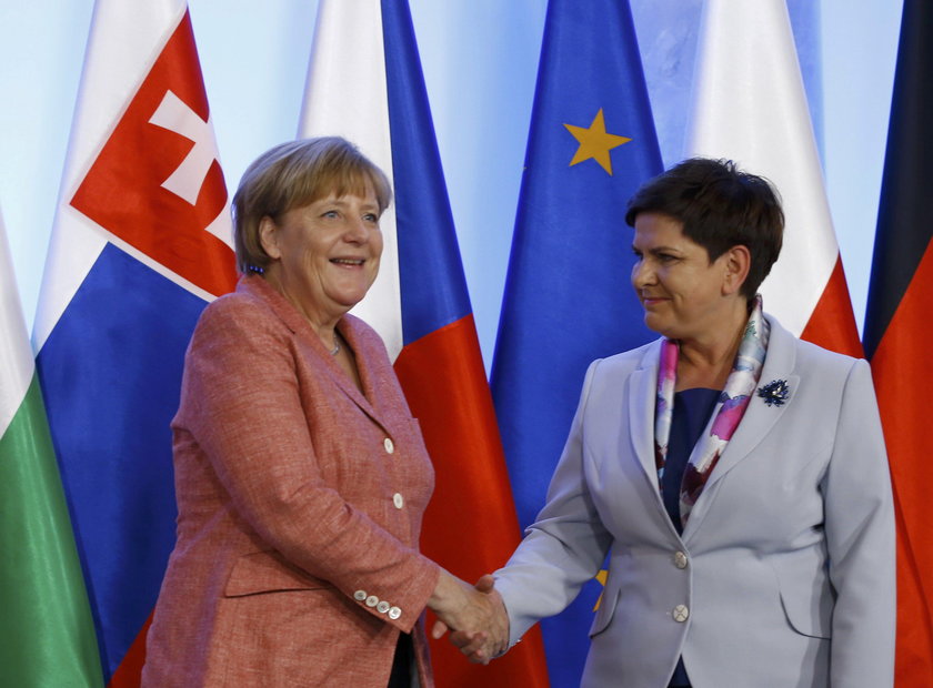 Angela Merkel i Beata Szydło