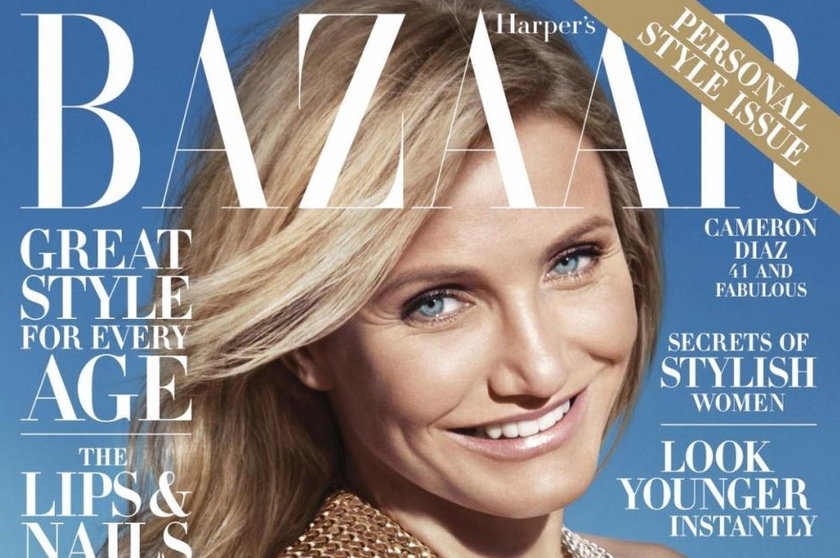 Cameron Diaz w Harper's Bazaar