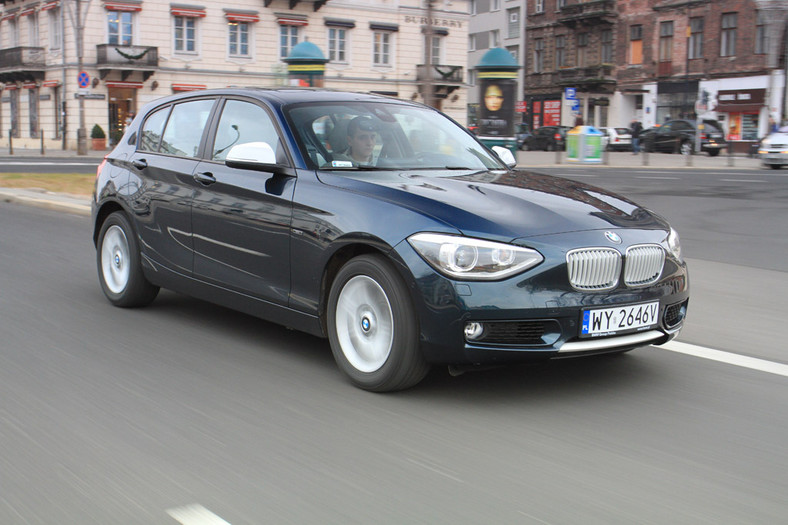 BMW 120d: zwraca uwagę przechodniów