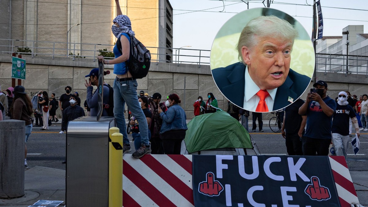 Potężne zamieszki w Los Angeles. Donald Trump zapowiada zdecydowaną reakcję