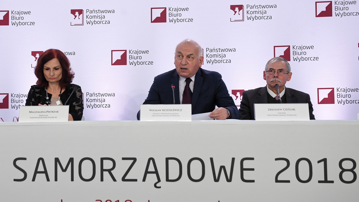 Wybory samorządowe 2018. Lubelskie: komisja przyjęła 18 protokołów